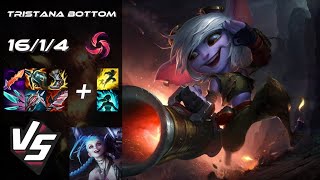 BOTTOM Tristana vs Jinx - EU Grandmaster Patch 14.9