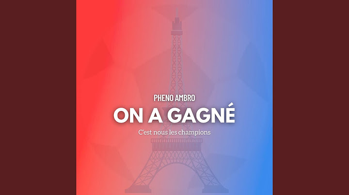 On a gagné (c'est nous les champions)