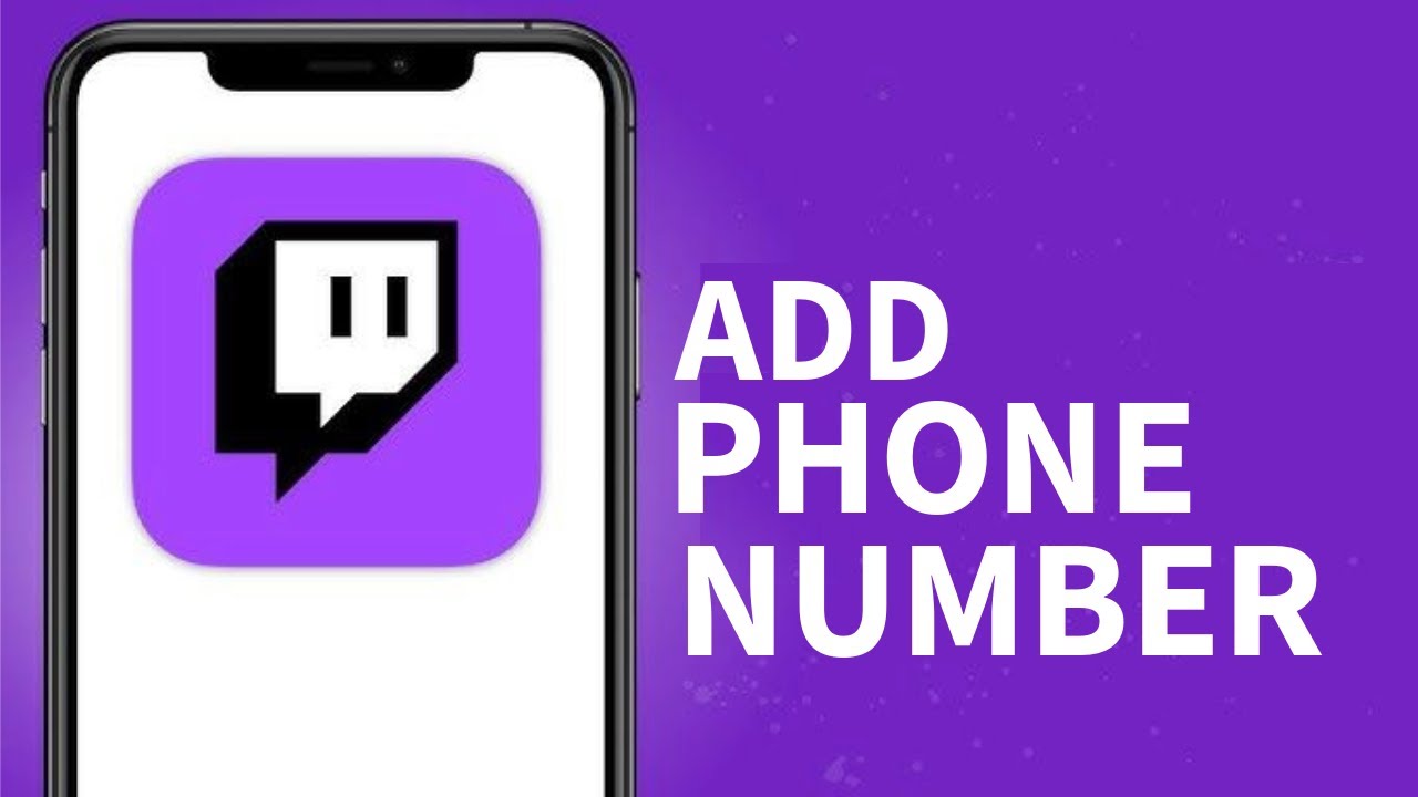 Как добавить номер телефона на Twitch в 2026 году?