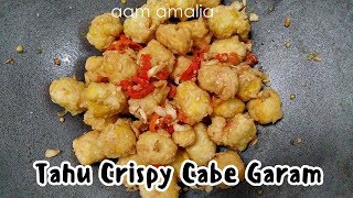 Resep Tahu Crispy Cabe Garam ala MASAKAN RUMAHAN