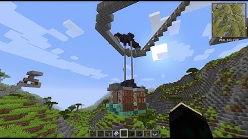 Create 0.3 Cable Car Showcase | Modded Minecraft