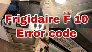 How to Fix #Frigidaire #Stove F10 Error Code | Oven Taking too Long to Cook | Model FFES3025PSA