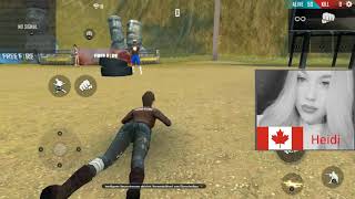 Heidi Canadian Gamer Girl Playing Garena Free Fire , With The Nickname Mia Khalifa