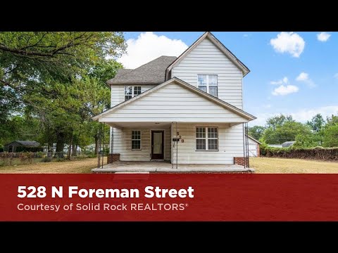 528 N Foreman Street, Vinita, OK home video tour