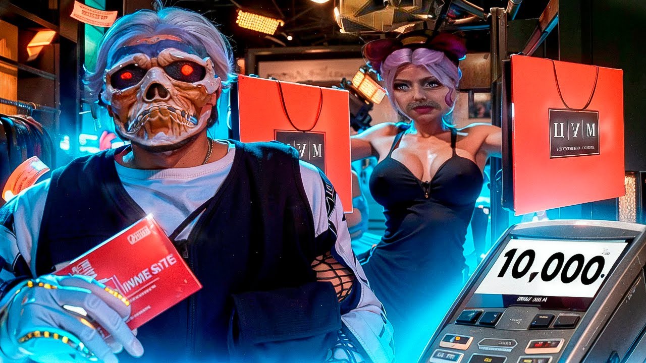 НА ЧТО ПОТРАТИТ ДЕВУШКА - 10.000 РУБЛЕЙ на SMOTRA RPG в GTA5RP