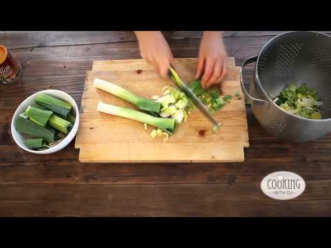 Creamy Leek and Potato Soup - with no cream!