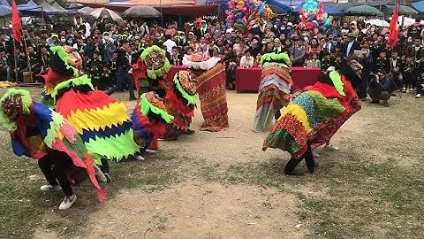 giữ gìn bản sắc văn hóa dân tộc .hội thi múa sư tử thiếu nhi hội hải yến cao lộc