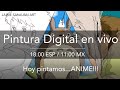 Pintura digital en vivo: Hoy pintamos...ANIME!!!!!