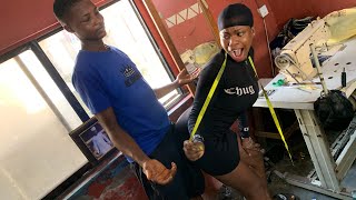 Tailor measurement gone wrong😂part 1 #funny #comedy #fyp #goviral #video #viralvideos