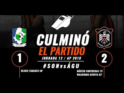 Sonsonate F.C [1] vs [2] C.D Águila I Resumen I 29/09/2018