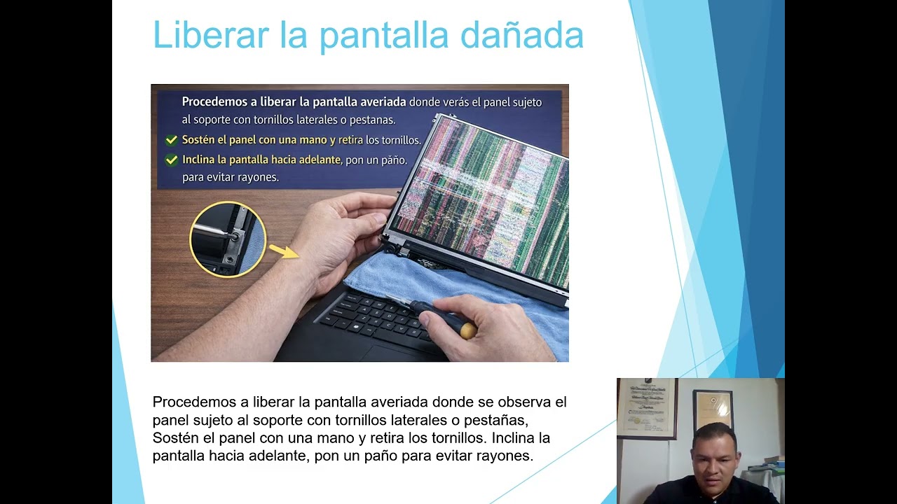 CAMBIO DE PANTALLA PORTATIL