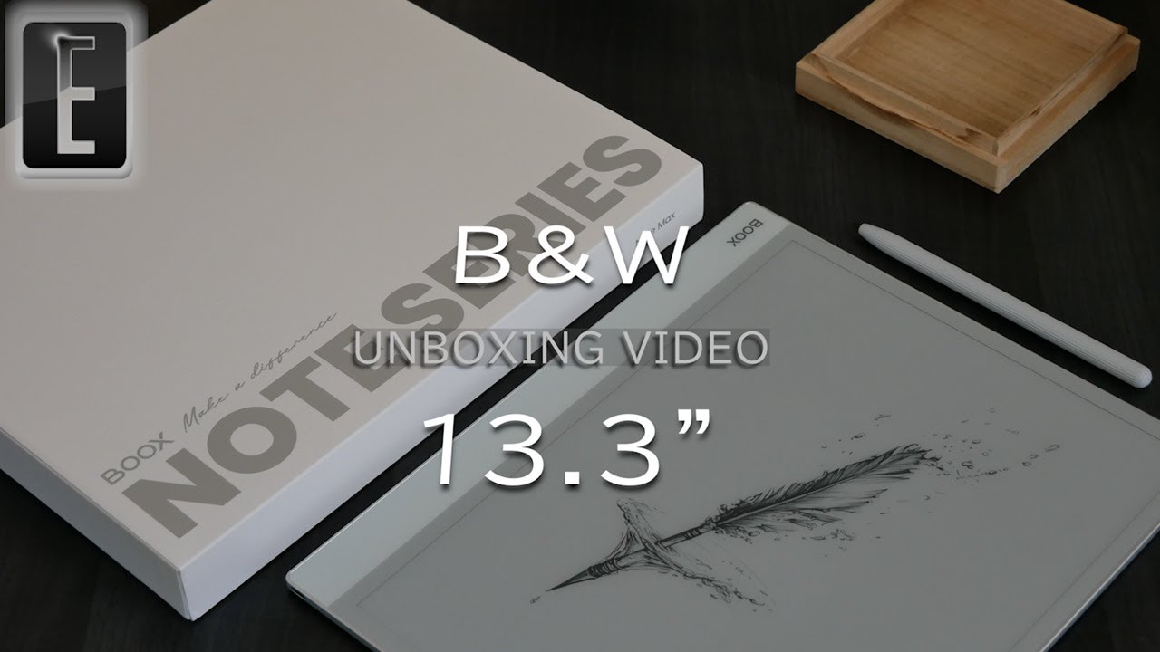 First Look at the Onyx Boox Note Max 13.3 e-note - Good e-Reader