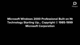 Hidden Windows 2000 Startup Sound