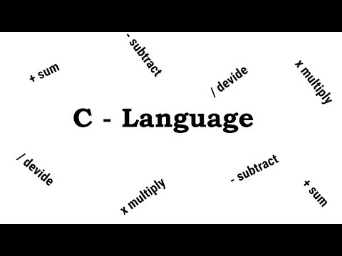How To Make  Programs For Add , Subtract , Multiply , Divide two Numbers in C language  || K U ||