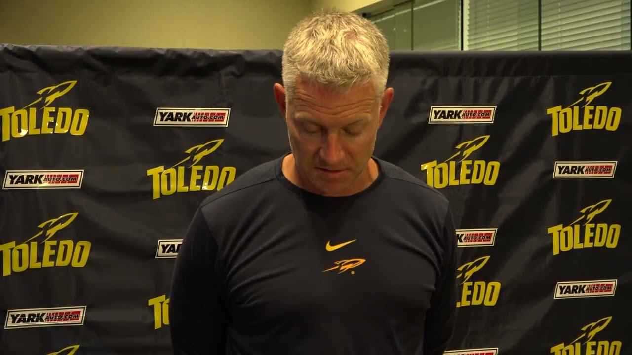 Toledo Head Coach Jason Candle Speaks To The Media After UT's 14-13 Loss To Western Michigan