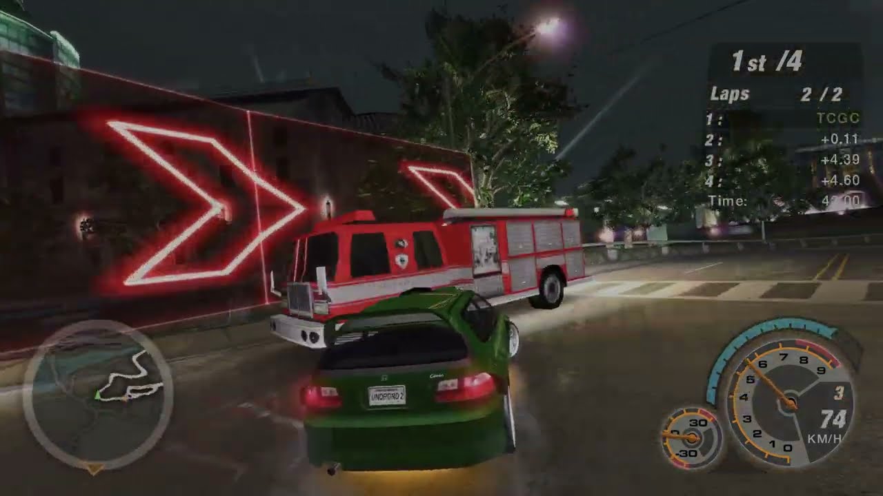 NEED FOR SPEED UNDERGROUND 2 CAREER GAMEPLAY PART 4- 4K60 