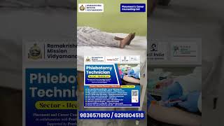🧪 Phlebotomy Technician | Certificate Course | Ramakrishna Mission Vidyamandira