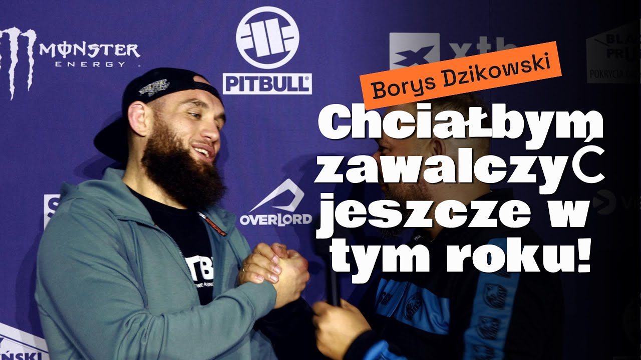 Dzikowski Signs Borys Dzikowski - chciałbym zawalczyć jeszcze w tym roku. #sportywalki ...
