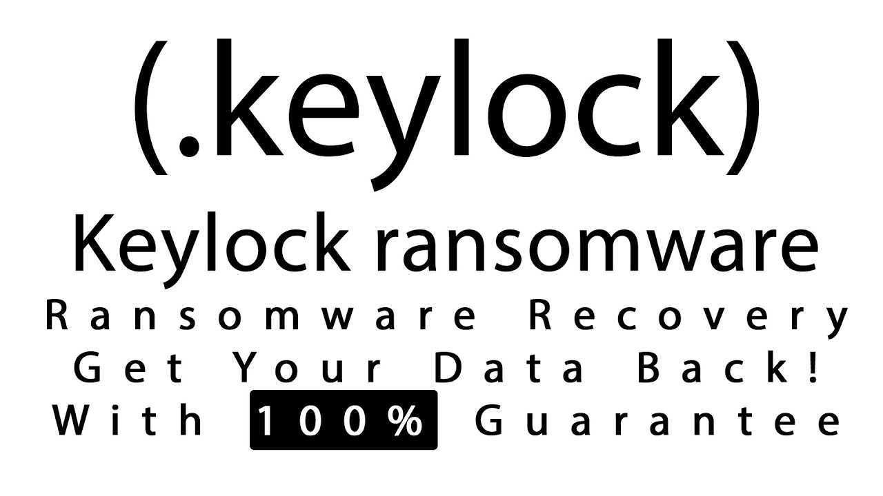  SOLVED Keylock (.keylock) ransomware virus removal and
