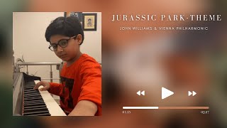 Jurassic Park Theme - Piano Cover | John Williams & Vienna Philharmonic | By Rajveer Manchanda