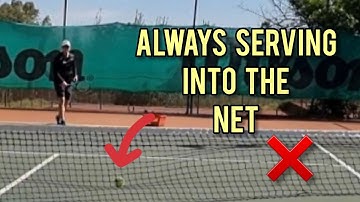 Why are all my serves going into the net?? (3 fixes)