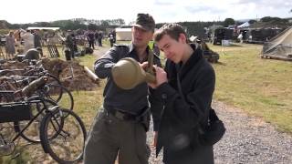 Panzerfaust anti tank training Tankfest 2015 Live
