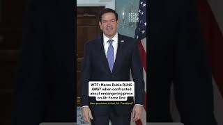 Marco Rubio WALKS AWAY From Brutal Air Force One Question