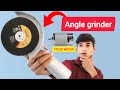 HOW TO MAKE A ANGLE GRINDER(सब कुछ काटेगा)#experiment#viralvideo#trending#