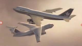 saudi air 763 & kazakhstan air 1907 crash animation