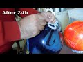 Plug Bowling ball DIY at home with Epoz epoxy resin