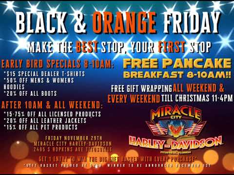 Friday at Miracle City Harley-Davidson