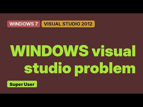 Visual Studio 2012: cl.exe -1073741701 on x86 only (2 Solutions!!)