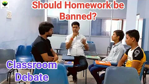 Should Homework be Banned 📚 ll Debate with English Acharya