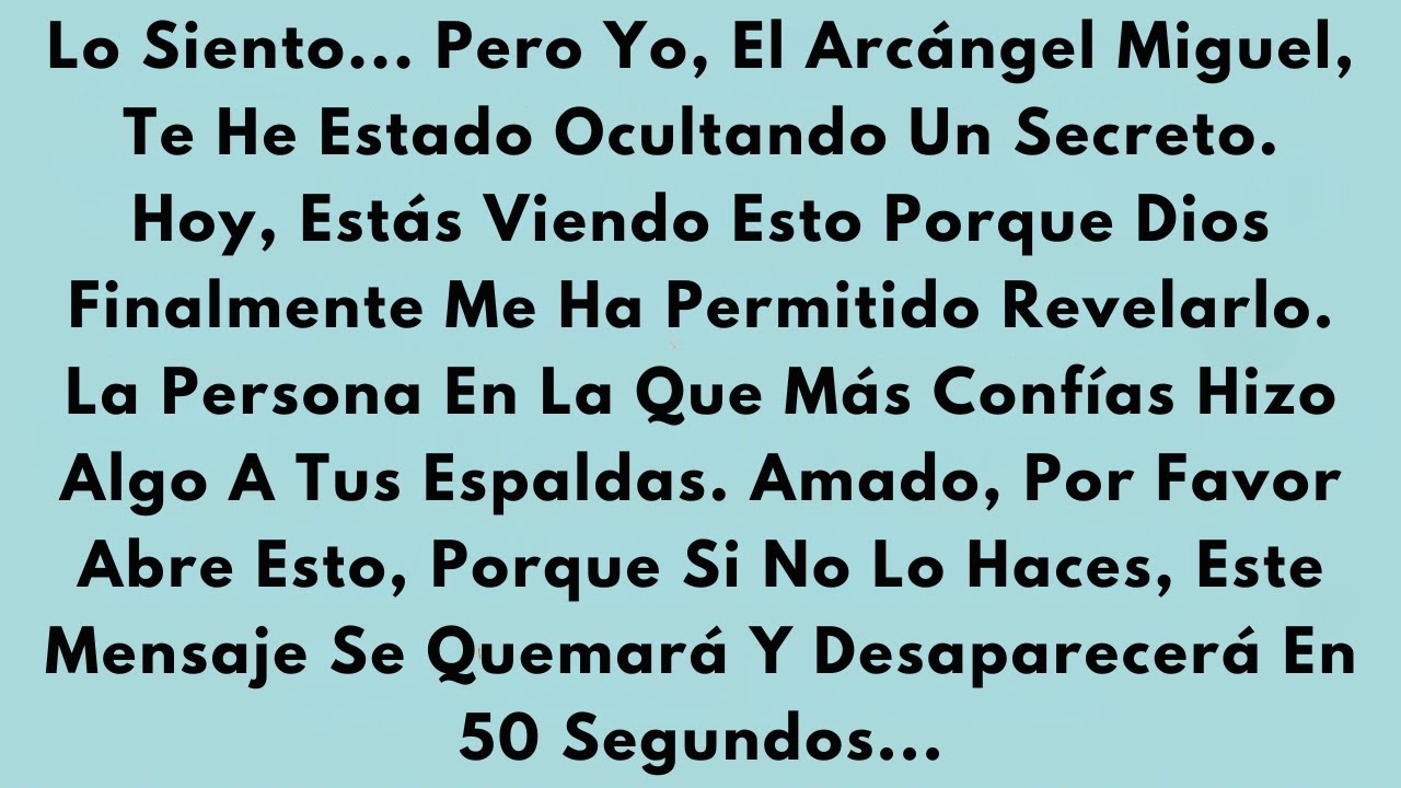 😱Arcángel Miguel: El Secreto Que Oculté… ¡Y Debes Saberlo Hoy! ✝️ MENSAJE DE DIOS🕊️ DIOS DICE #Jesús