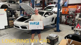 Porsche 718 Cayman - H&R LOWERING SPRINGS