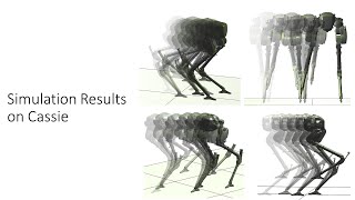 simulated Walking on Cassie with H-LIP