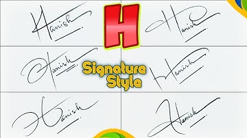 How to Draw Signature Like A Billionaire | Alphabet 