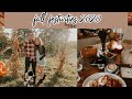 vlog | fall festivities 2020