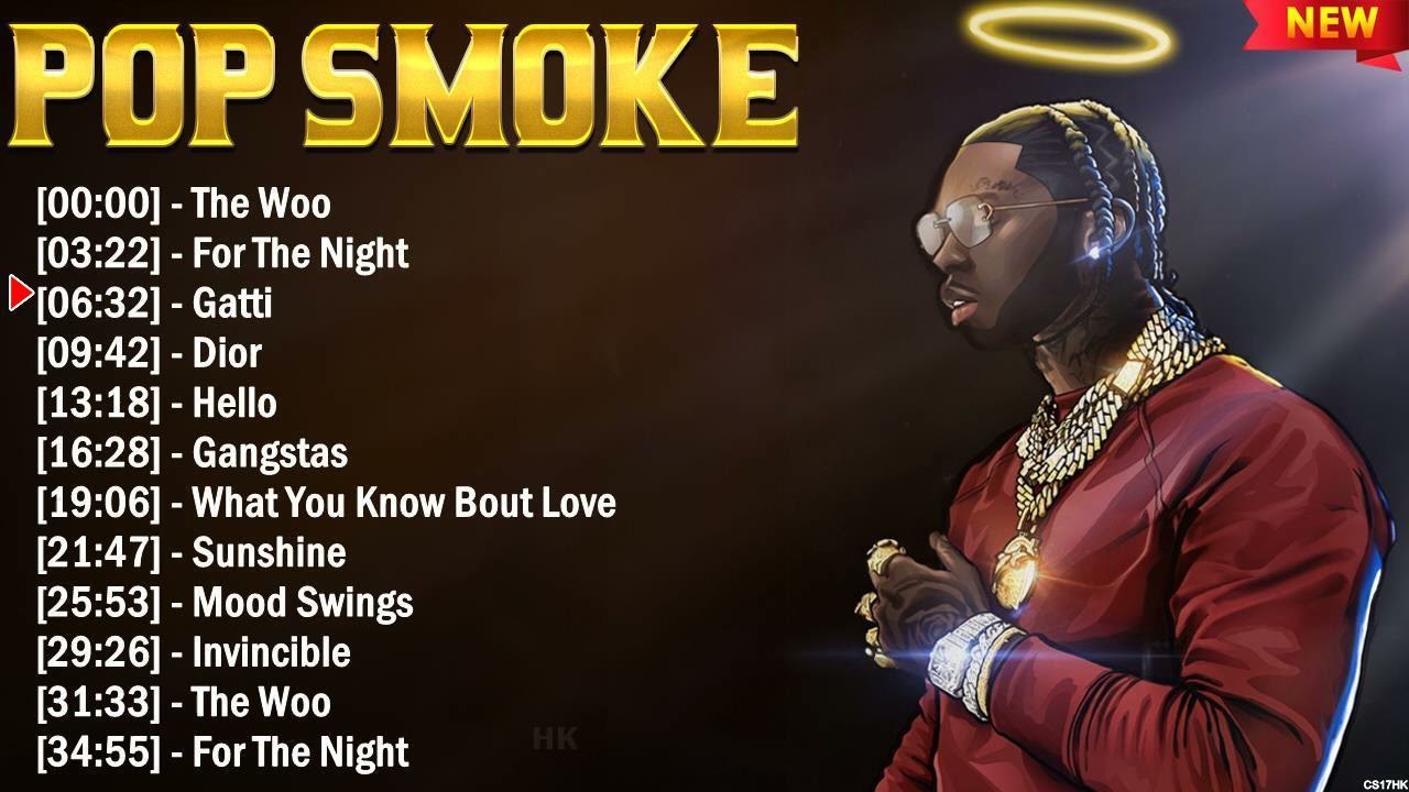 Pop Smoke 2024 Best Of Rap Music Nonstop - Hip Hop Rap Mix