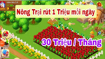 Gold Farm nền tảng game nông trại miễn phí 400k vàng và ô đất | Trồng cây táo kiếm 720K rút về atm