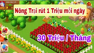 Gold Farm nền tảng game nông trại miễn phí 400k vàng và ô đất | Trồng cây táo kiếm 720K rút về atm screenshot 5