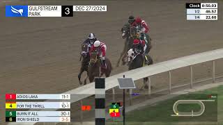 Gulfstream Park December 27, 2024 Race 3
