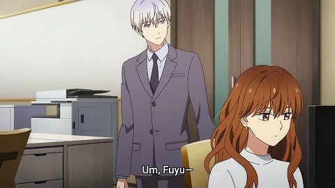 Himuro wants to talk to Fuyutsuki | Koori Zokusei Danshi to Cool na Douryou Joshi