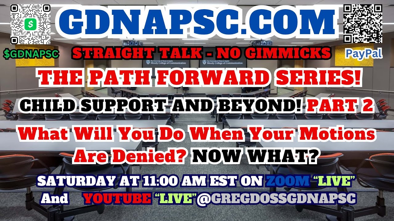 GD NAPSC Child Support Series: THE PATH FORWARD - CHILD SUPPORT AND ...