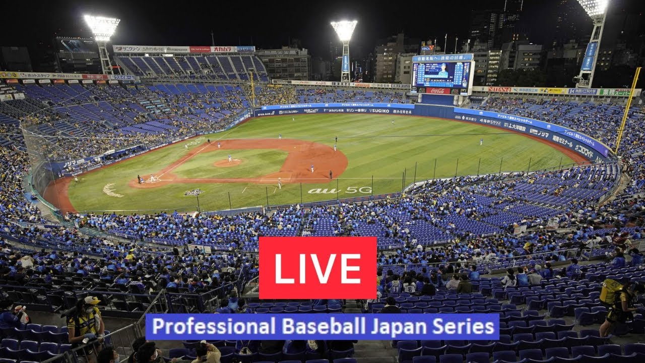 YAKULT SWALLOWS VS ORIX BUFFALOES LIVE Score UPDATE Today Nippon Professional Baseball Japan Series