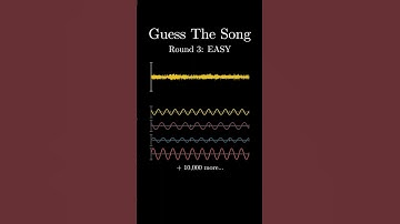 Fourier Transform Song Guessing Game — Song 19 #shorts