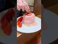 strawberry cream cheese pancake いちごパンケーキ #japanesefood #viralshorts #cooking #food #viralvideo
