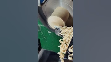 CNC machine makes wooden Buddhist beads