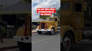 Some 2023 Aths Convention Trucks Arriving Kenworth Peterbilt Mack