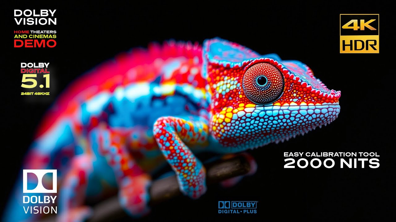 DOLBY VISION 60fps "Easy Calibration Tool" 2000 Nits for Home Theaters 4KHDR (Download Available)